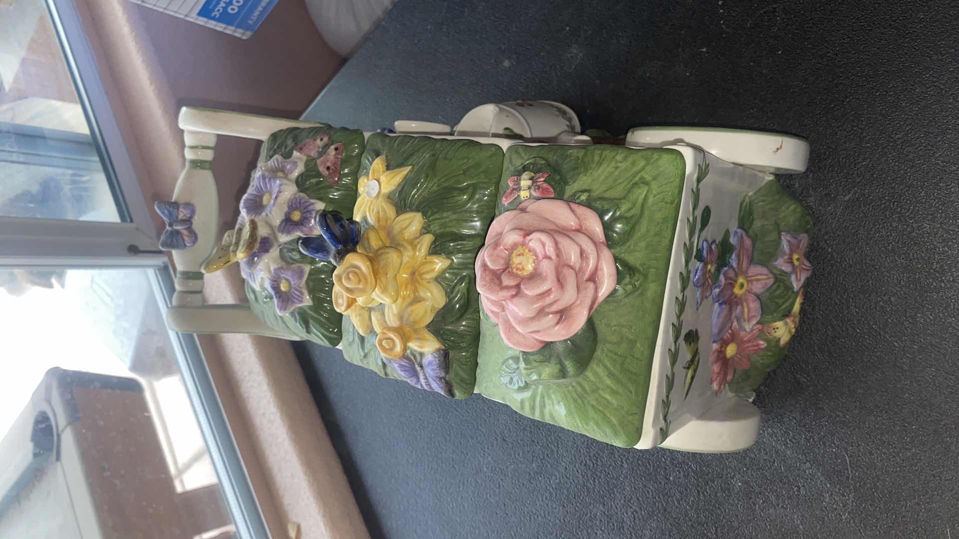 Photo 2 of 3 PIECE. PORTMEIRION  CANISTERS SET