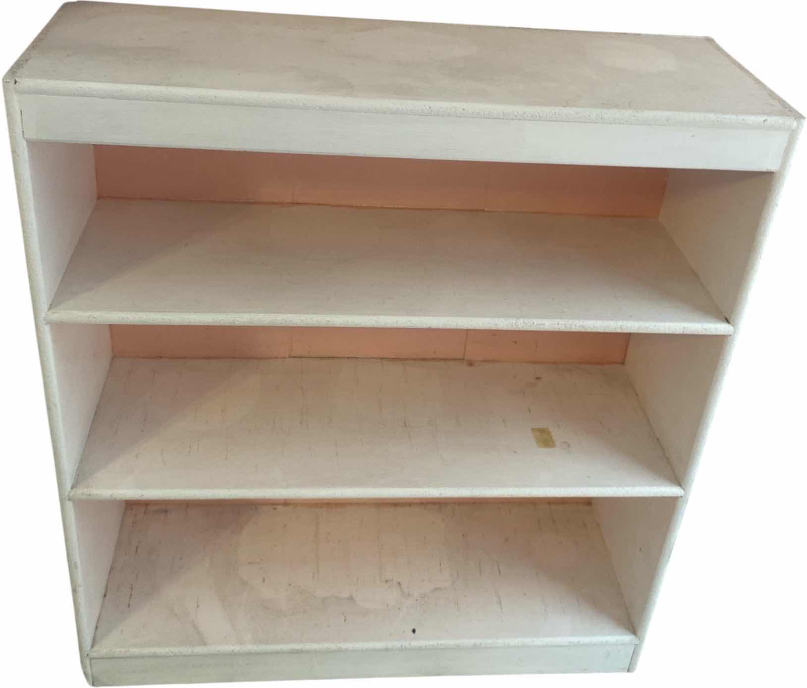 Photo 1 of 2 - WOOD BOOK CASES 32” x 10 1/2” H 36”