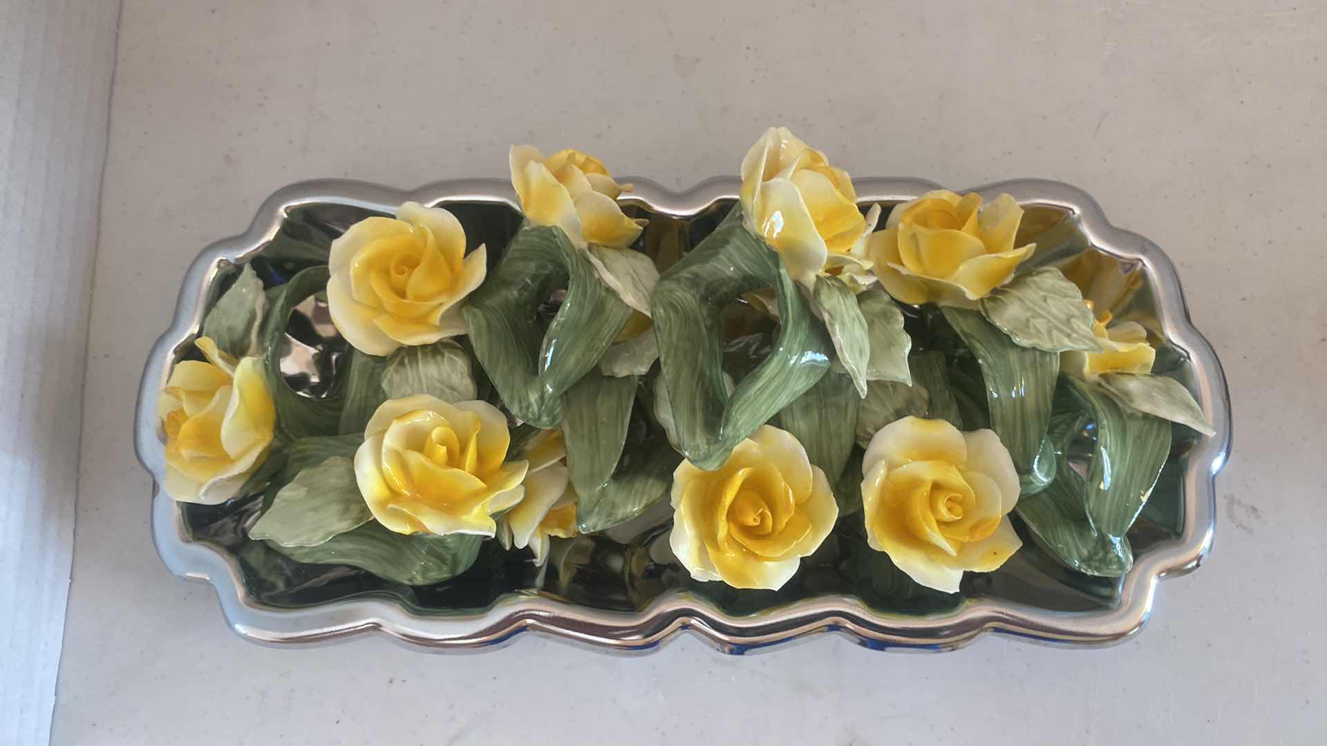 Photo 1 of 12 CERAMIC RISER NAPKIN HOLDERS ON TRAY