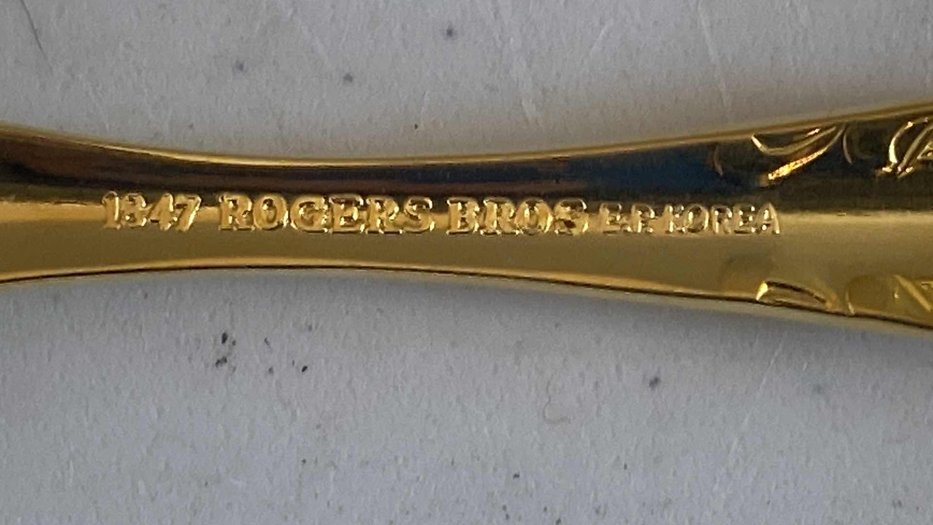 Photo 1 of 16 PIECE 1846 RIGERS BROTHERS GOLD SILVERWARE SERVICE