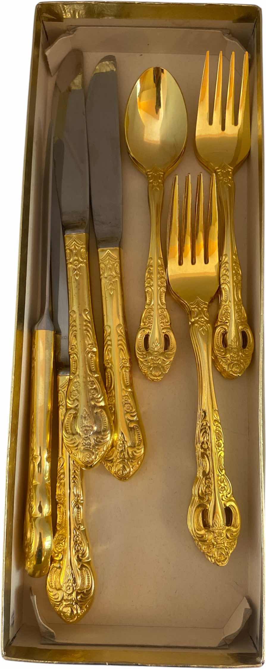 Photo 1 of 16 PIECE 1846 RIGERS BROTHERS GOLD SILVERWARE SERVICE