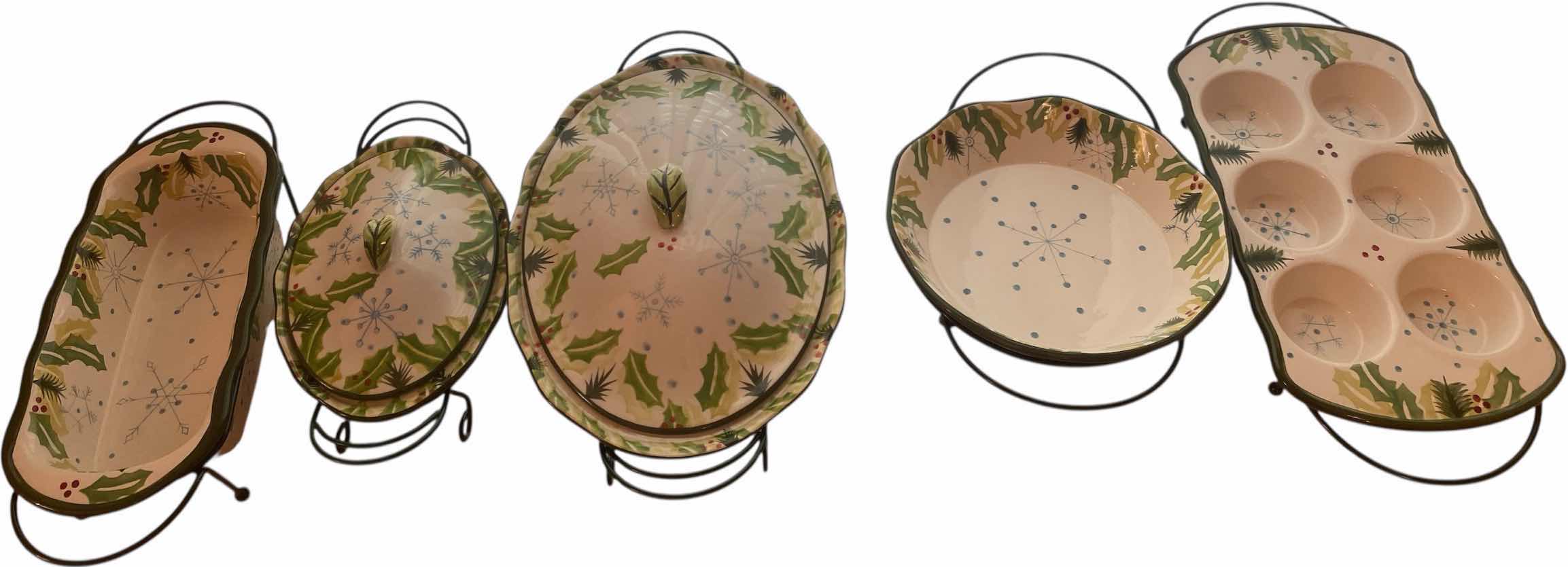 Photo 1 of 12 PIECE HOLIDAY CERAMICS BY TEMPTATIONS