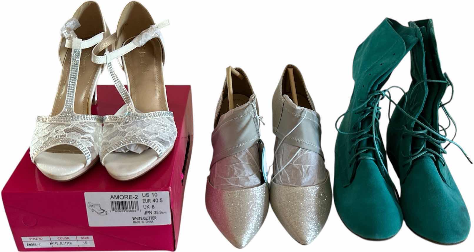 Photo 1 of 3 PAIRS  WOMENS SHOES SIZE 10