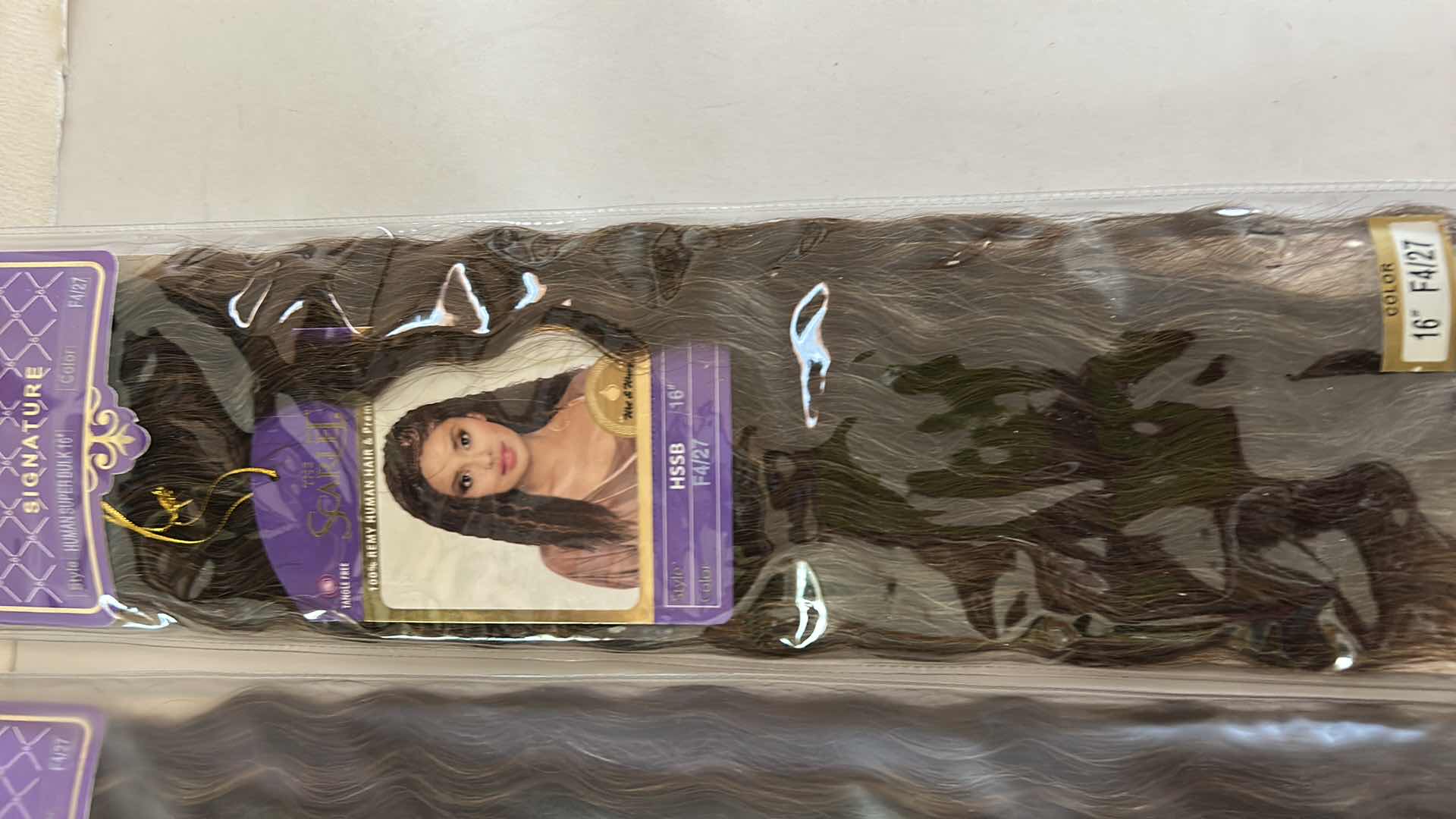 Photo 1 of 3 PACKAGES WOMENS NEW HAIR EXTENSIONS