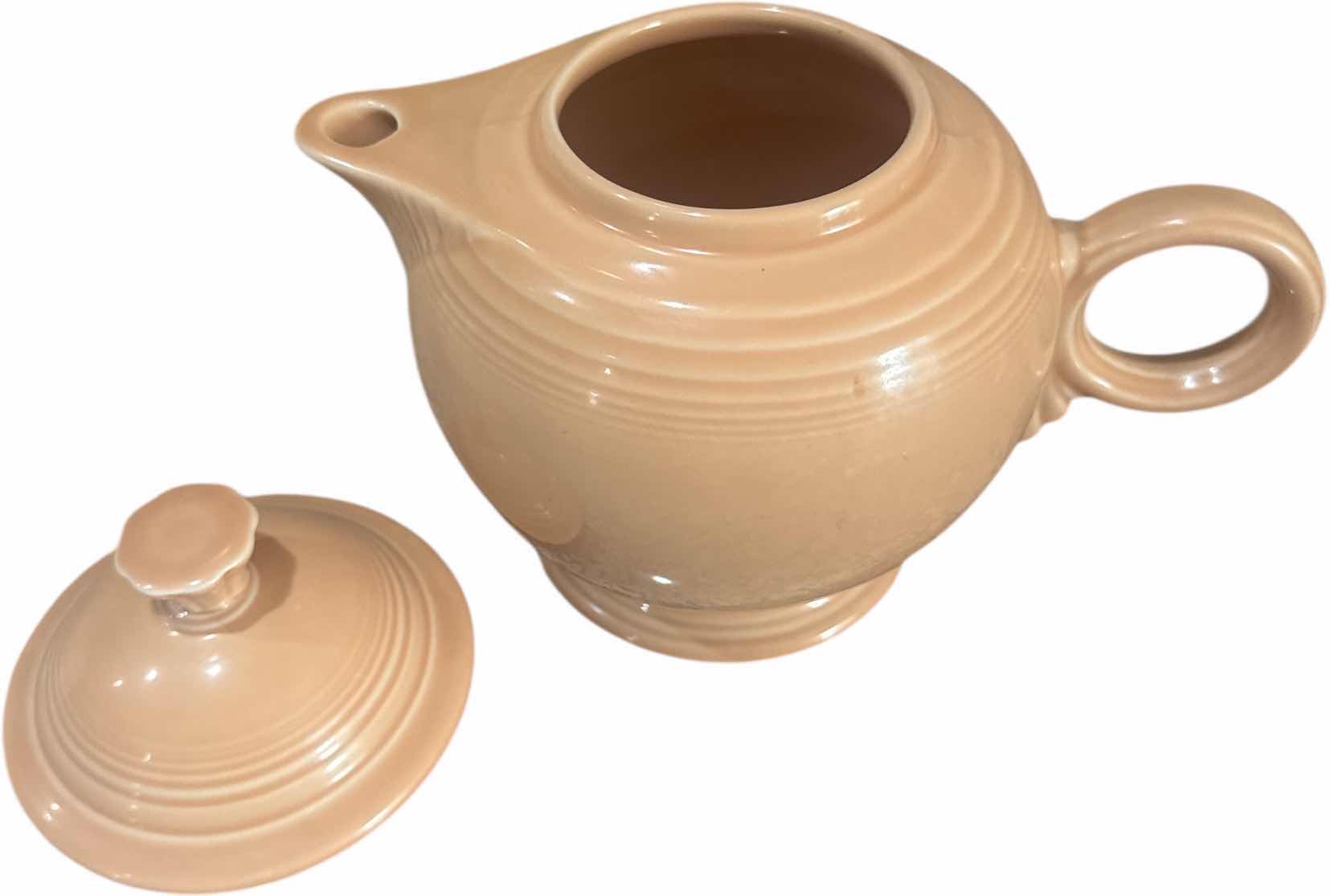 Photo 1 of 4- VINTAGE CERAMIC TEAPOT SUGAR TRAY SALT AND PEPPER SHAKER