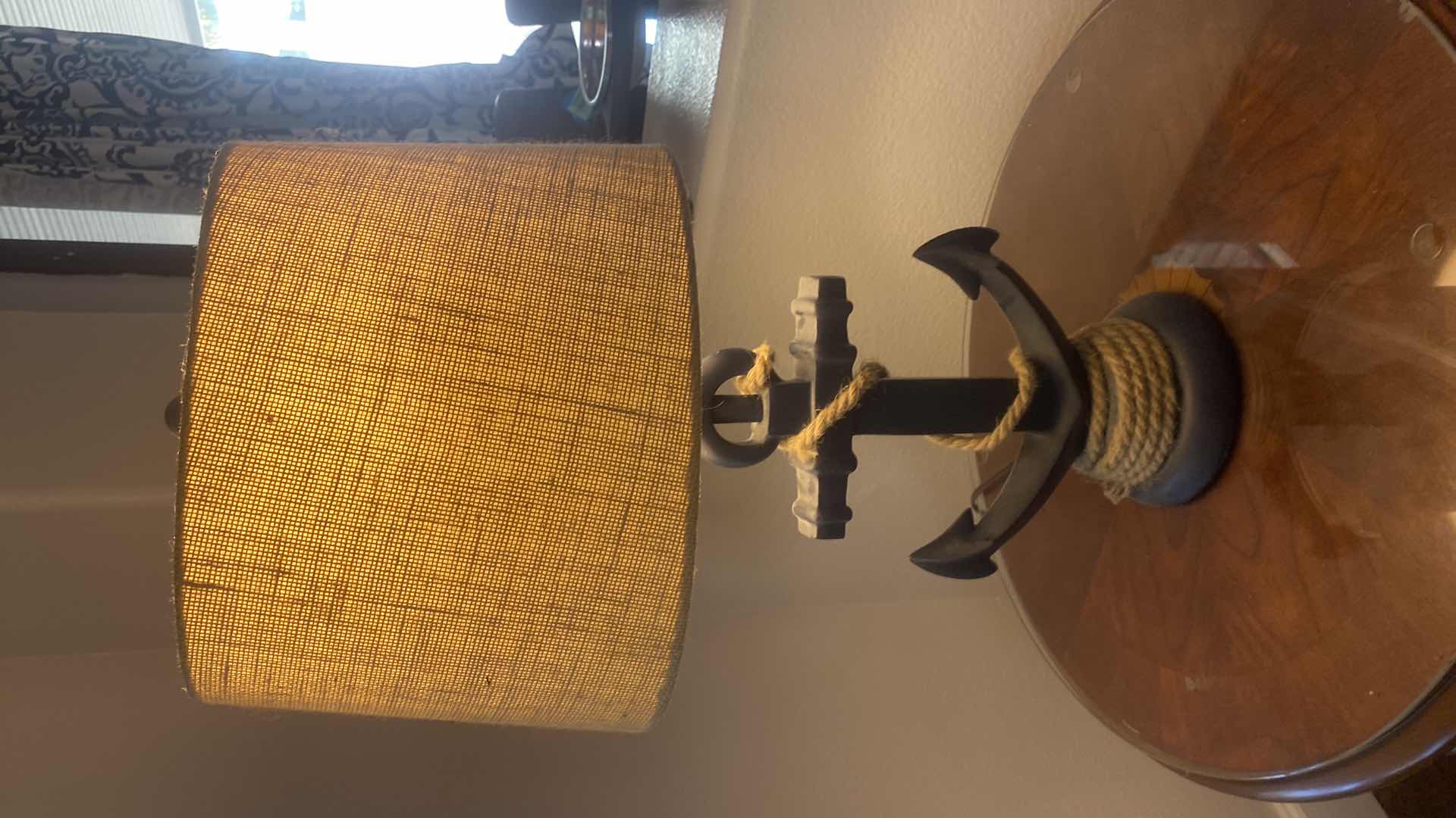 Photo 1 of NAUTICAL TABLE LAMP H25”