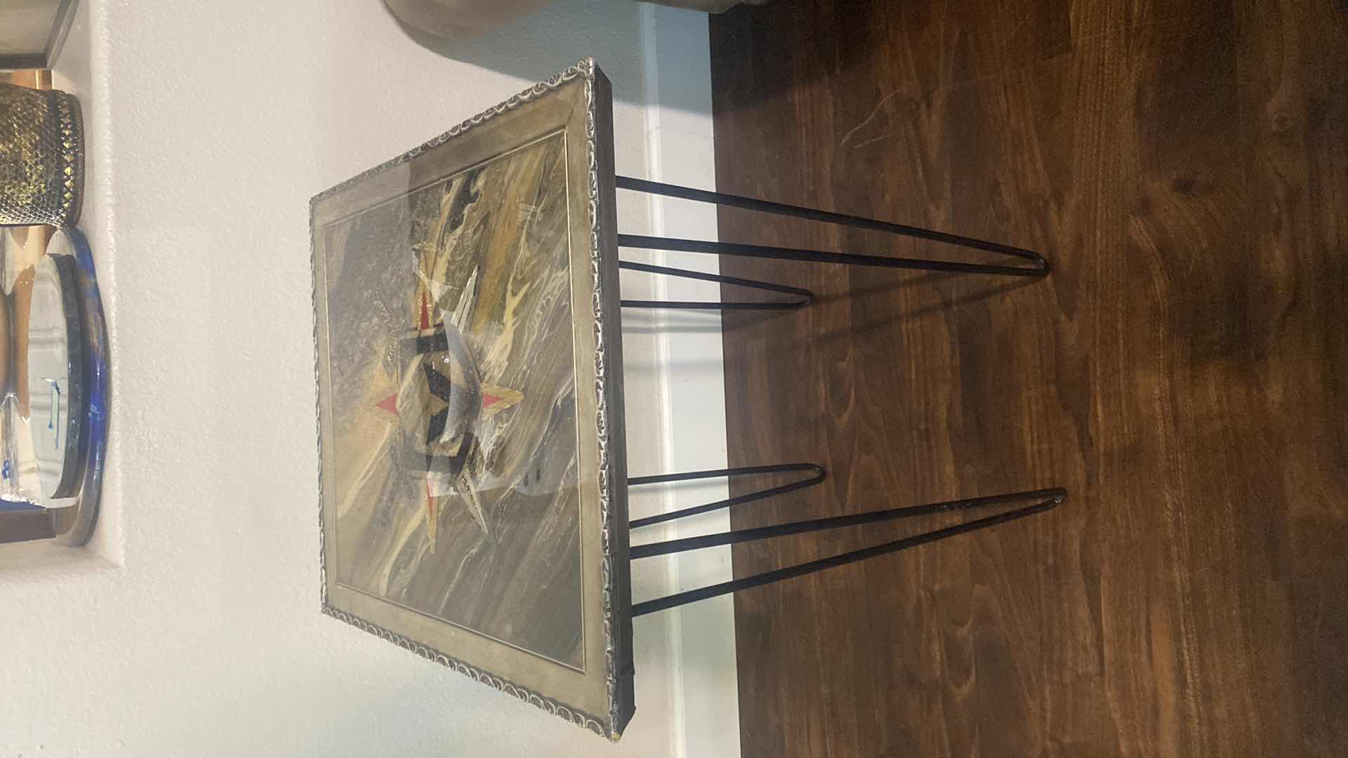 Photo 2 of CUSTOM DESIGNED LAS VEGAS GOLDEN KNIGHTS END TABLE 18 1/2“ x 22 1/2“ H29”