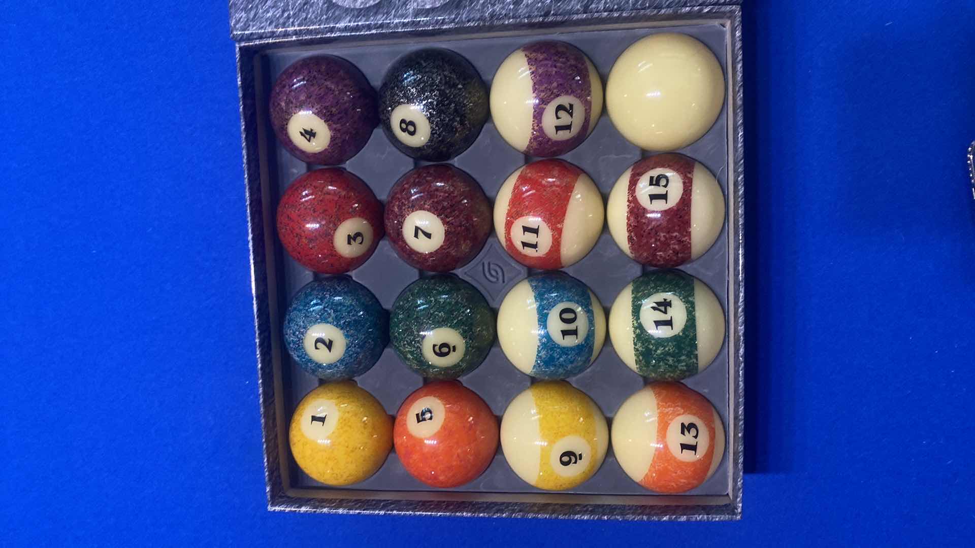 Photo 1 of ARAMITH BELGIAN BILLARD BALLS STONE COLLECTION EST VALUE $230