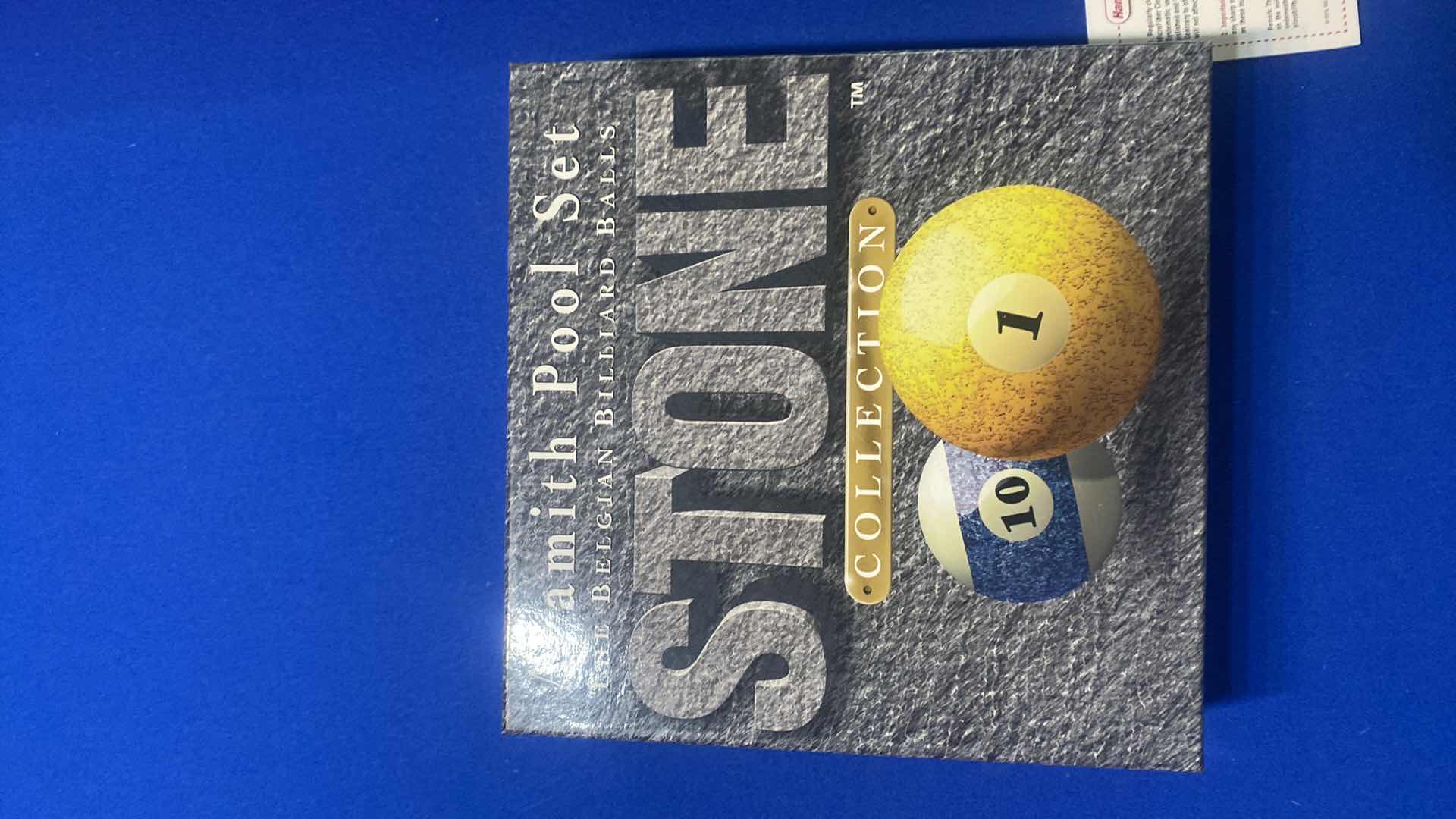 Photo 1 of ARAMITH BELGIAN BILLARD BALLS STONE COLLECTION EST VALUE $230