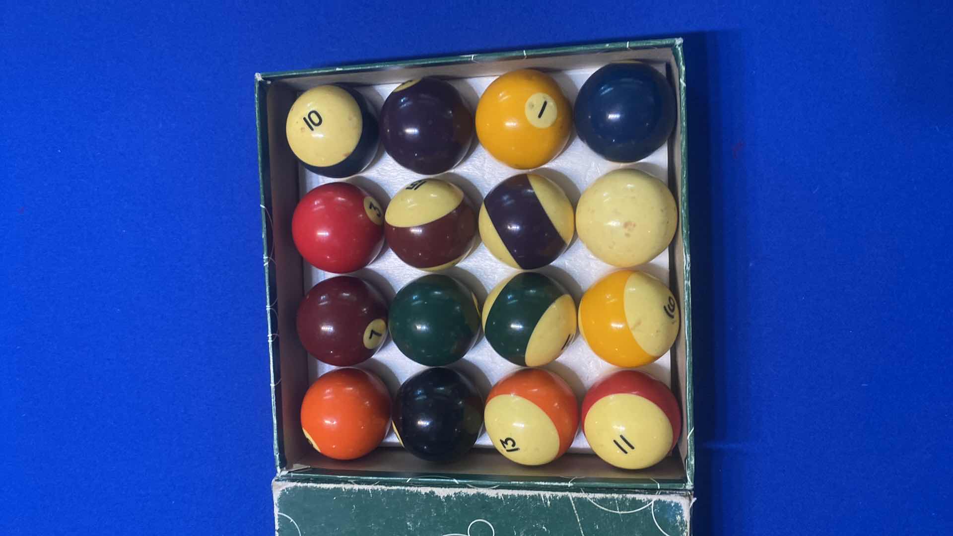 Photo 1 of BELGIUM BILLIARD BALLS
