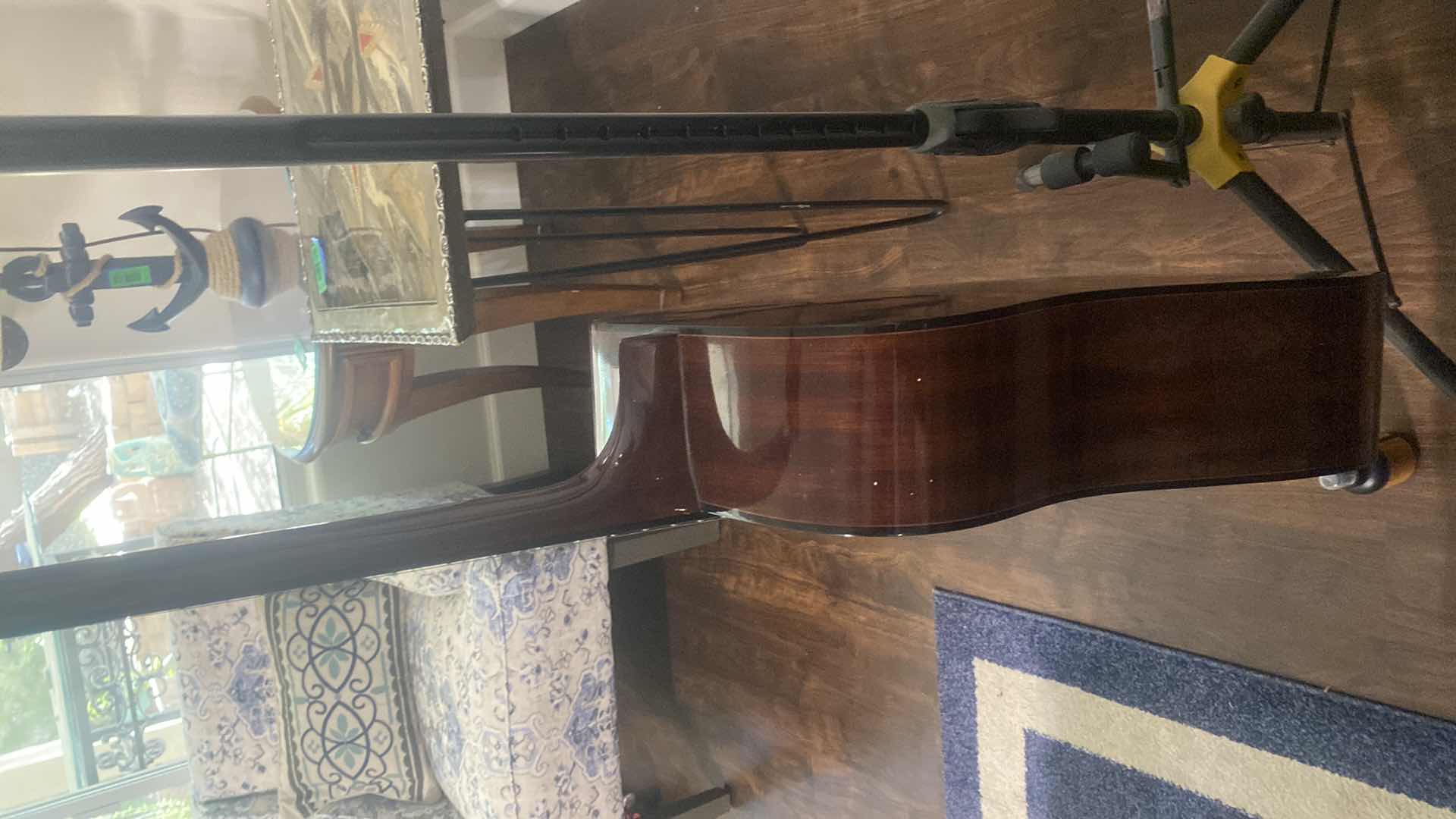 Photo 1 of IBANEZ PERFORMANCE PF5 ACOUSTIC GUITAR & HERCULES GUITAR STAND EST VALUE $125