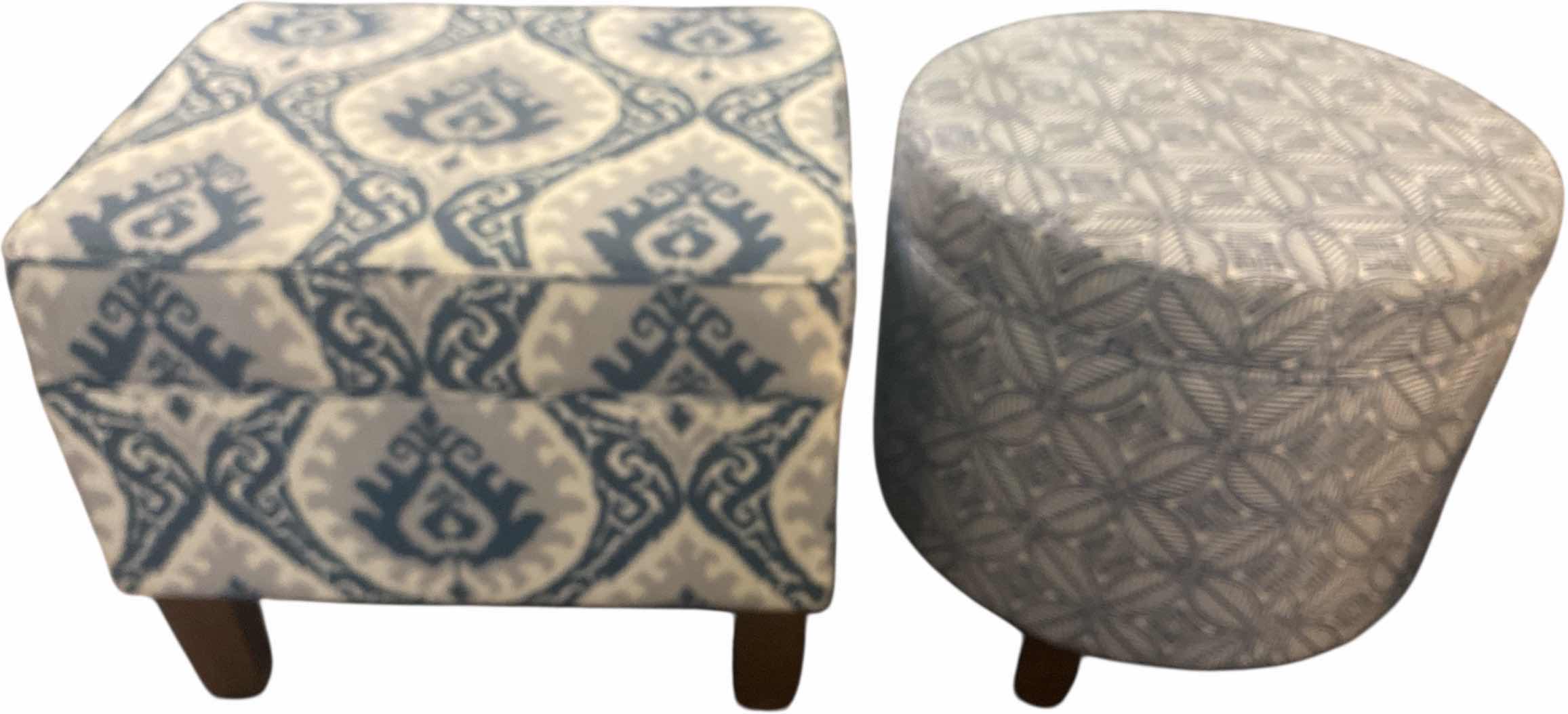 Photo 1 of 2-STORAGE OTTOMANS LARGEST 21” x 18” H 18”