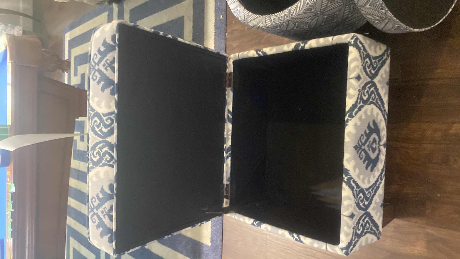 Photo 1 of 2-STORAGE OTTOMANS LARGEST 21” x 18” H 18”