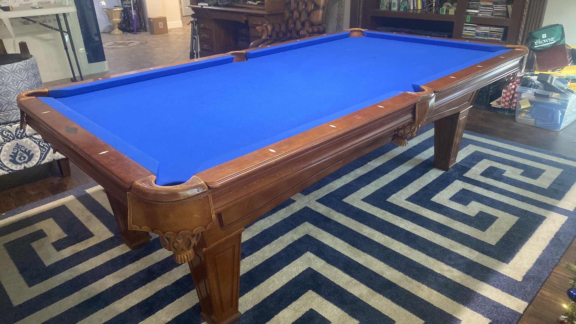 Photo 1 of IMPERIAL INTERNATIONAL “EVERYTHING IN BILLIARDS “ POOL TABLE 8’ 2” x 54 1/2” H32”