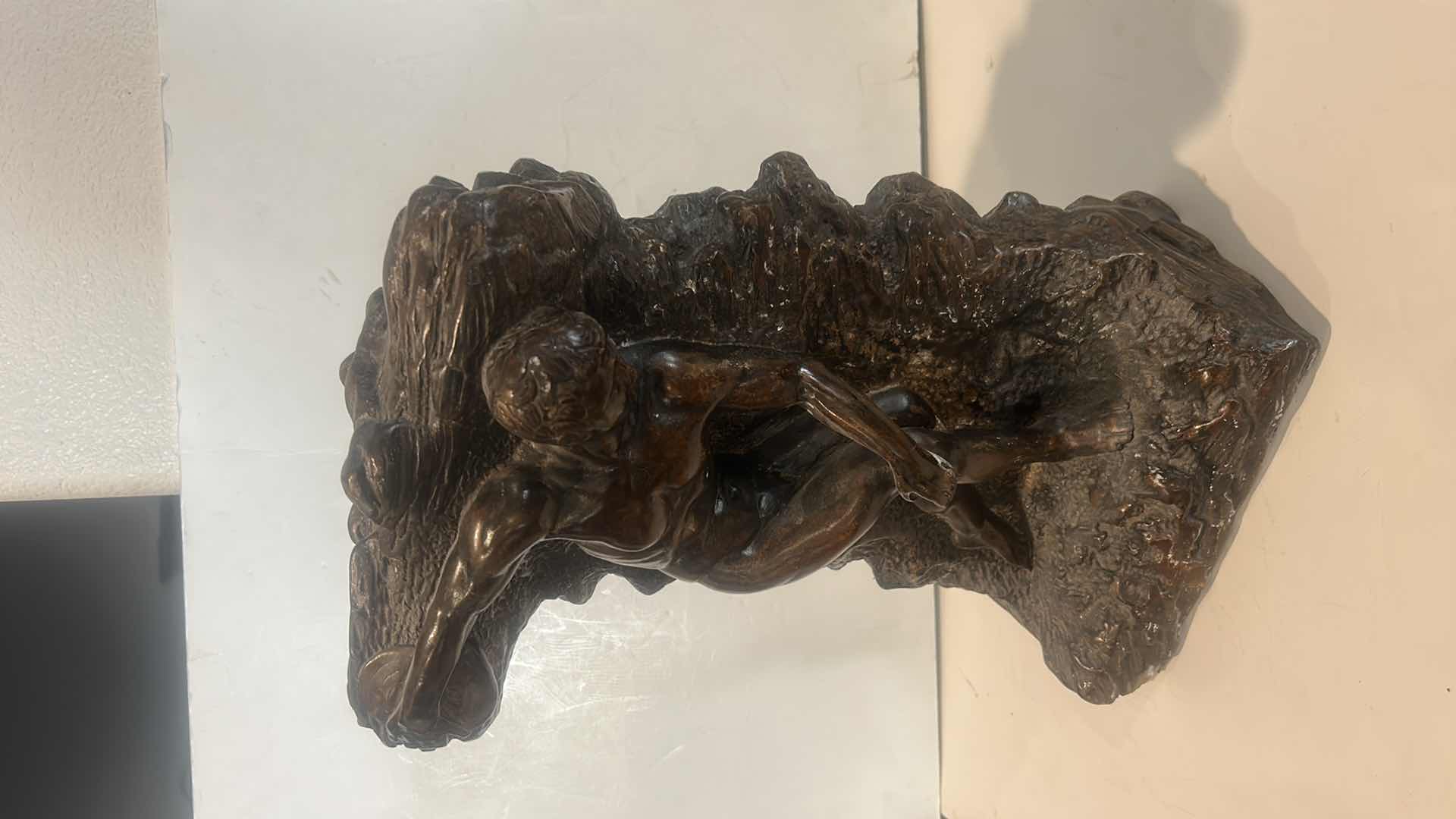 Photo 1 of BAYSHORE ART STUDIO LARGE DISCUS SCULPTURE 1969 H16”  $300