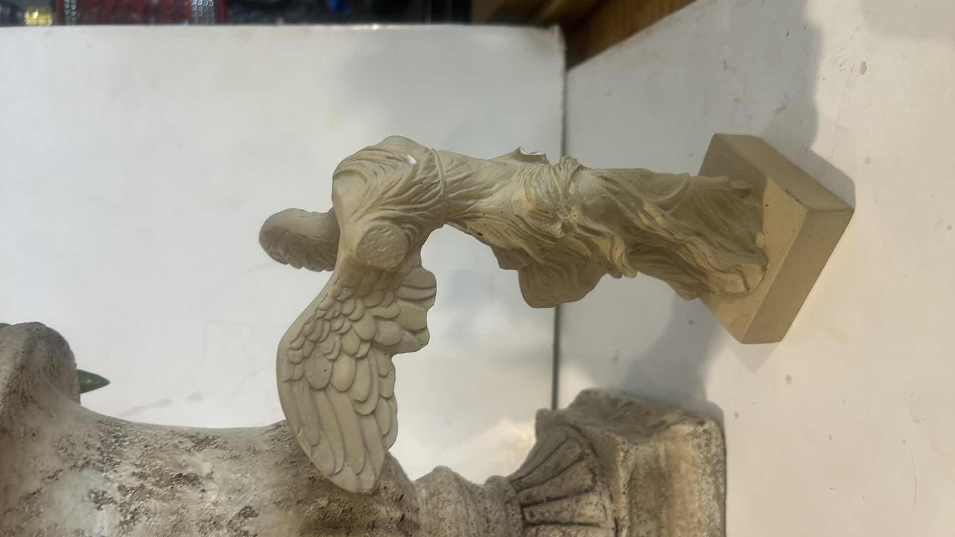 Photo 11 of 4 PC HOME DECOR - TOPIARY, POTTERY, STATUE AND PEWTER MUG (TALLEST H 30”)