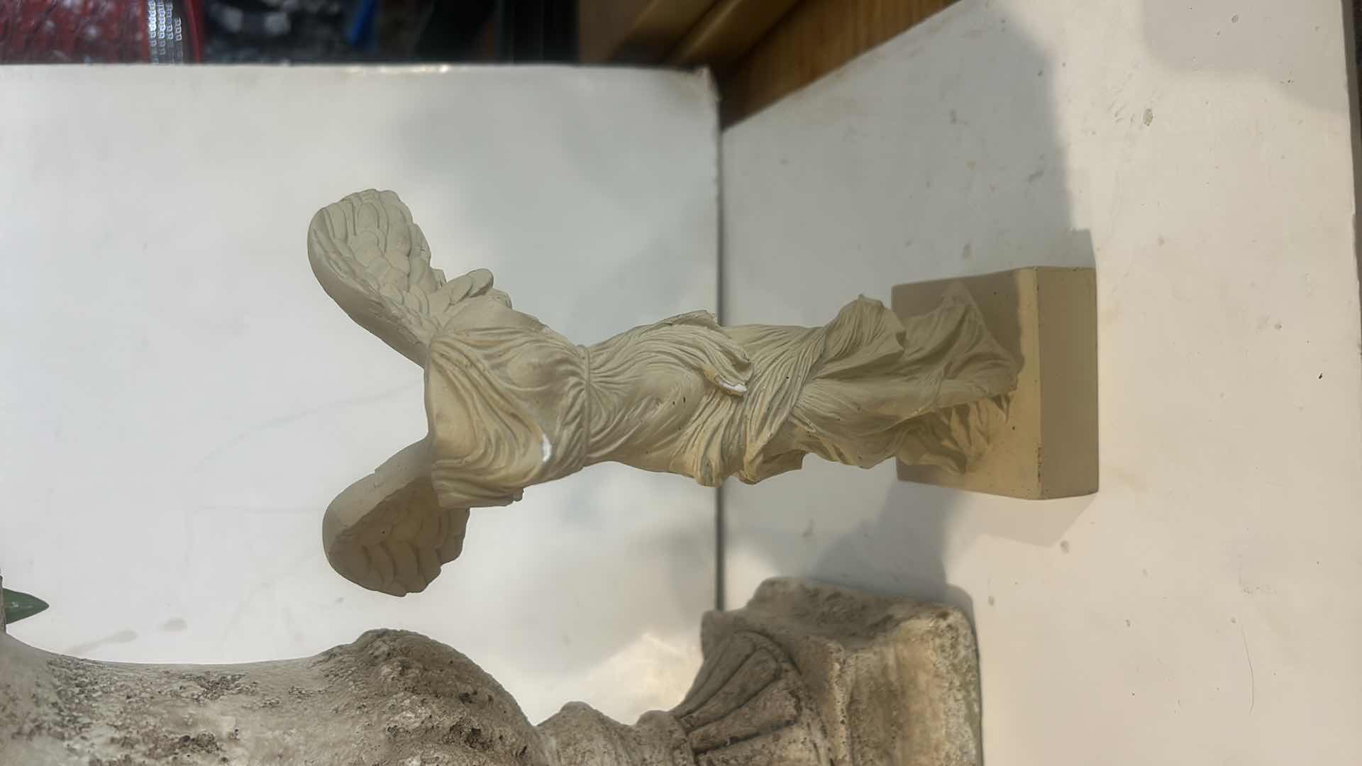 Photo 10 of 4 PC HOME DECOR - TOPIARY, POTTERY, STATUE AND PEWTER MUG (TALLEST H 30”)