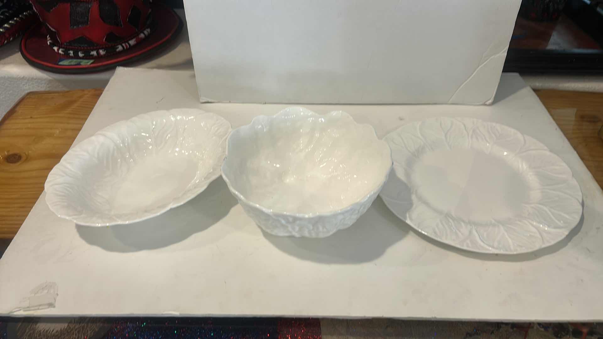 Photo 1 of 3 PCS WEDGEWOOD BONE CHINA