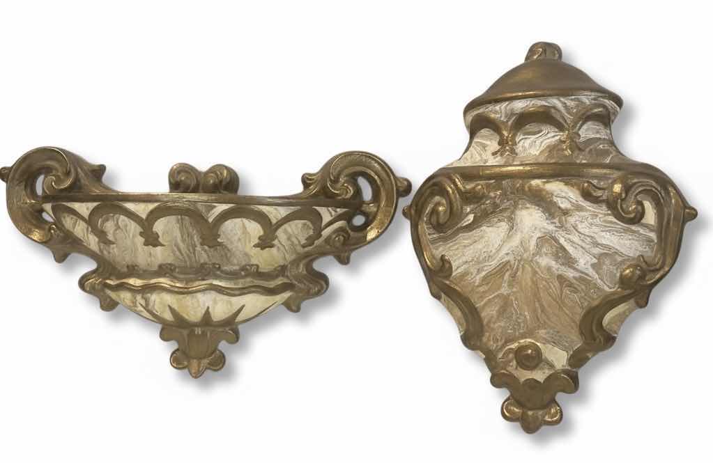 Photo 1 of HAND PAINTED CERAMIC WALL DECOR TALLEST H13.5”