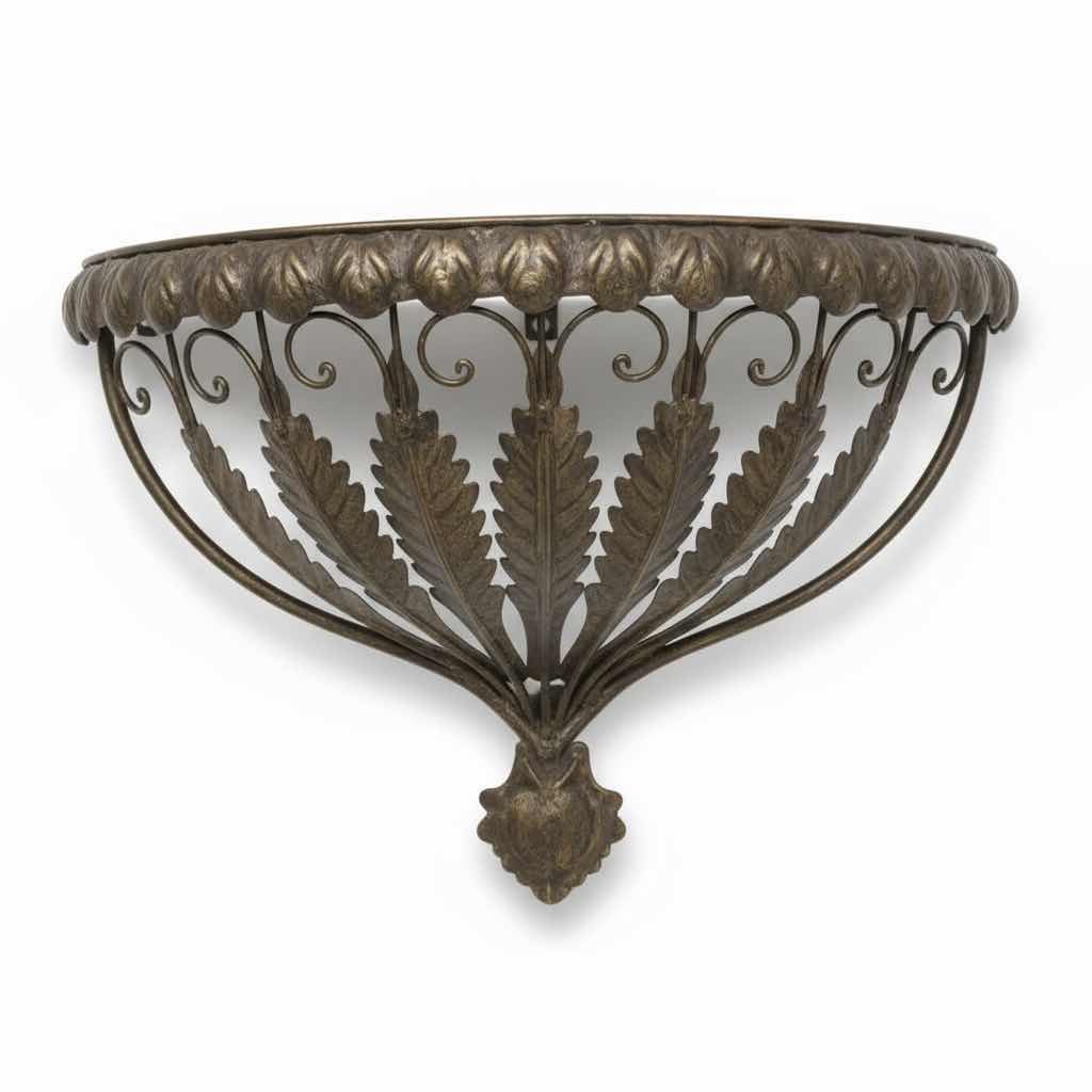 Photo 1 of METAL WALL SCONCE/ SHELF 20” x 10” x H14”