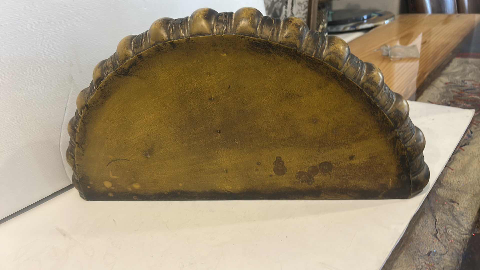 Photo 5 of METAL WALL SCONCE/ SHELF 20” x 10” x H14”