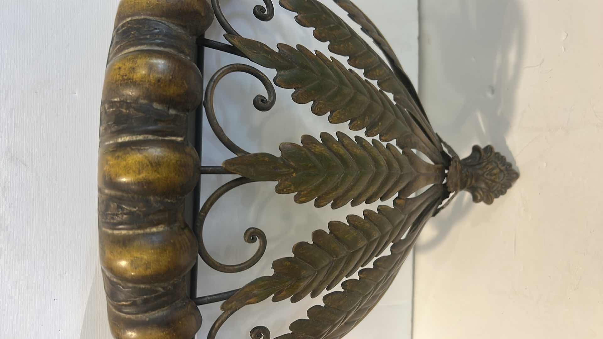 Photo 3 of METAL WALL SCONCE/ SHELF 20” x 10” x H14”