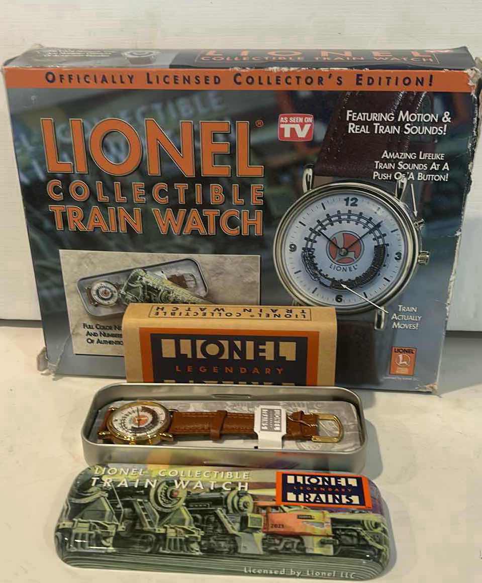 Photo 1 of LIONEL COLLECTIBLE TRAIN WATCH