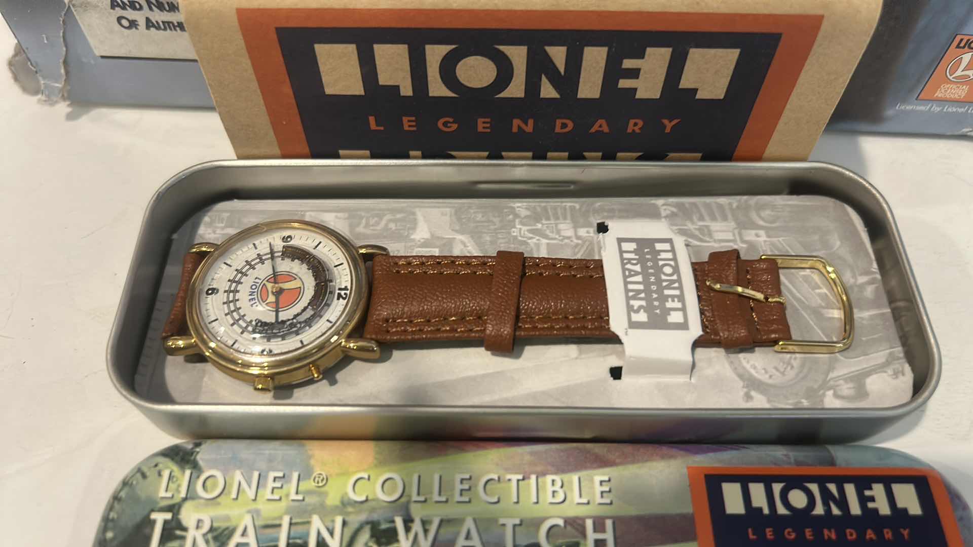 Photo 1 of LIONEL COLLECTIBLE TRAIN WATCH