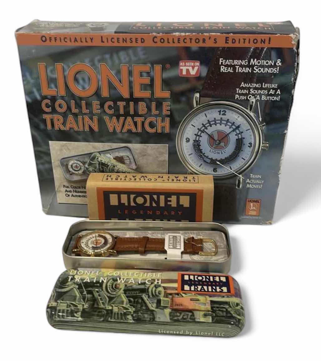 Photo 1 of LIONEL COLLECTIBLE TRAIN WATCH