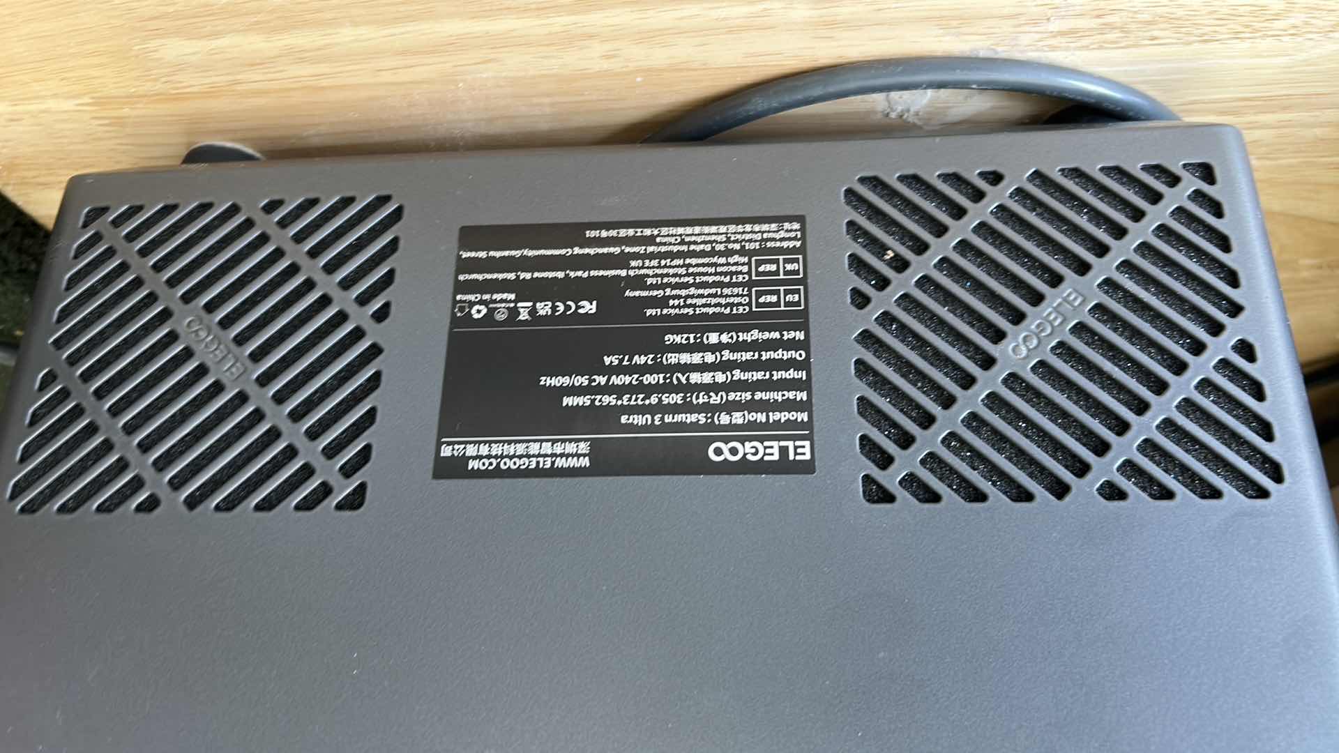 Photo 3 of ELEGOO SATURN 3 ULTRA 3D PRINTER W 12 FILAMENT INCLUDED 