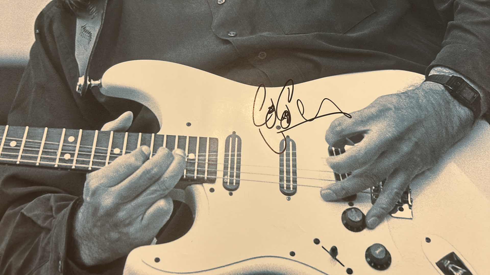 Photo 1 of AUTOGRAPHED COCO MONTOYA POSTER