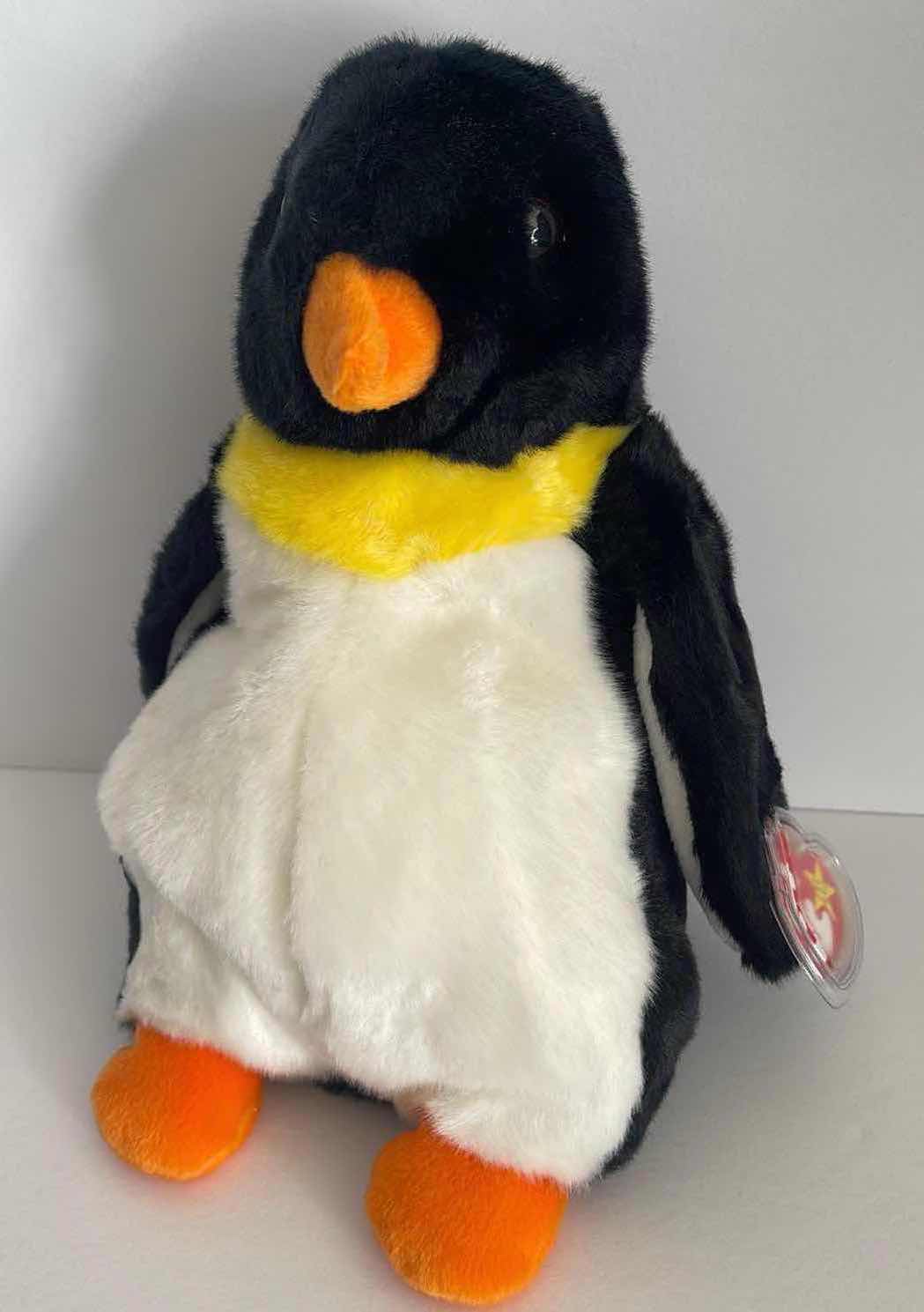 Photo 1 of BEANIE BABIES PANDA PENGUIN FROG NWT