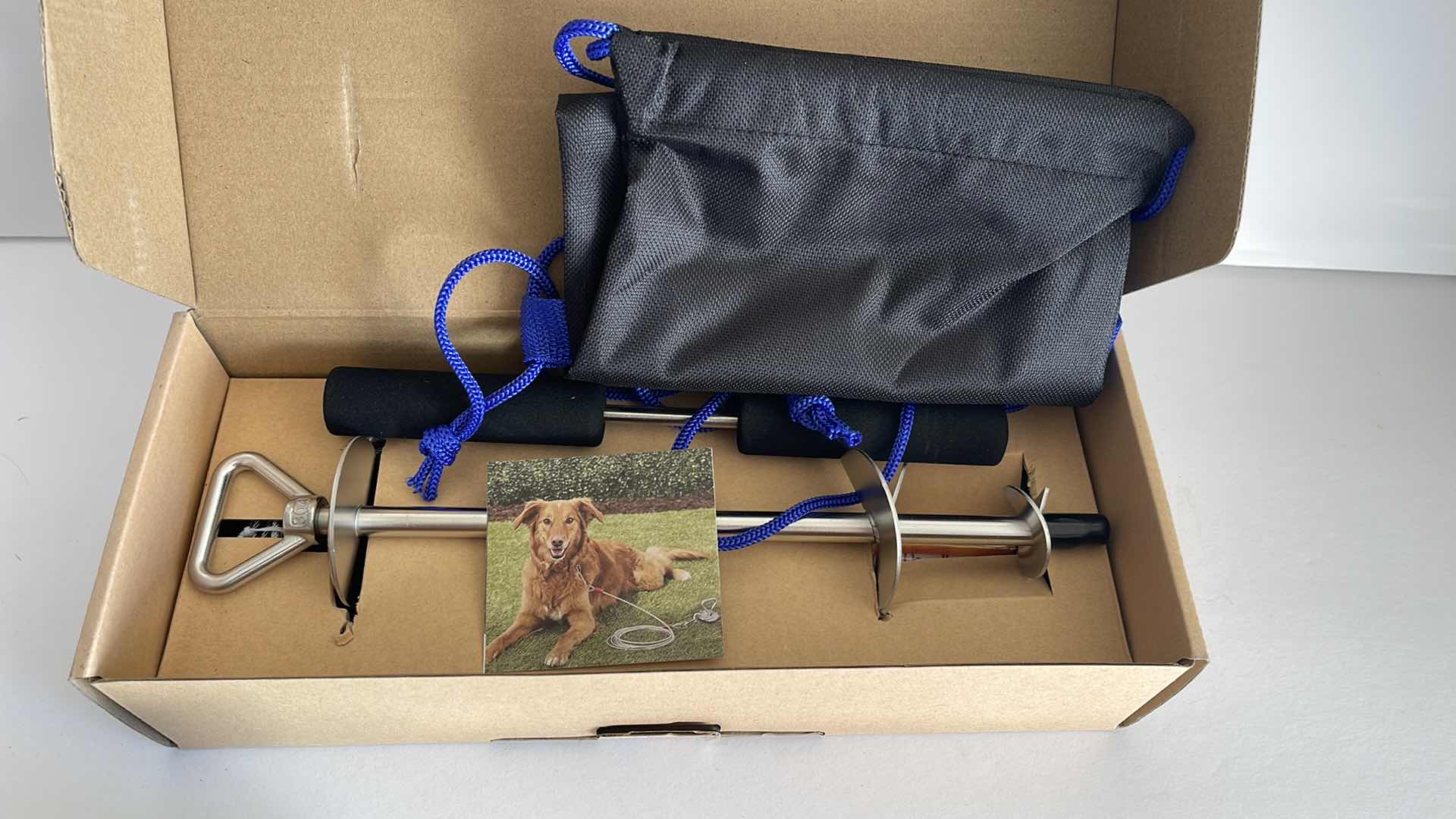 Photo 1 of HEAVY DUTY DOG TIE OUT STAKE NIB