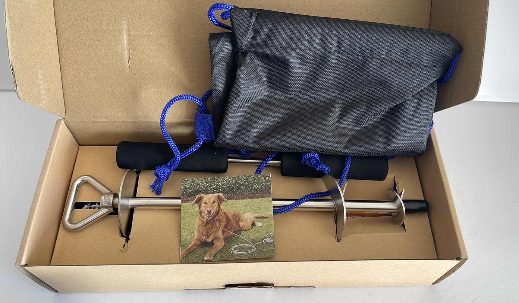 Photo 1 of HEAVY DUTY DOG TIE OUT STAKE NIB