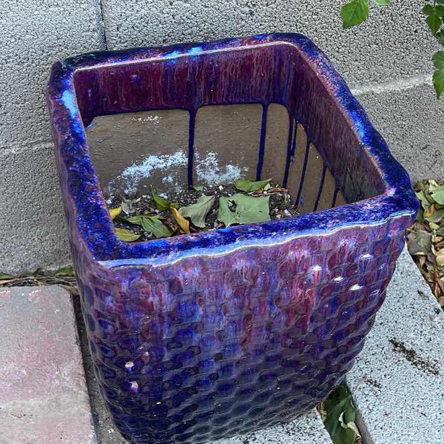 Photo 1 of CORAL SPRINGS PURPLE PLANTER H14”