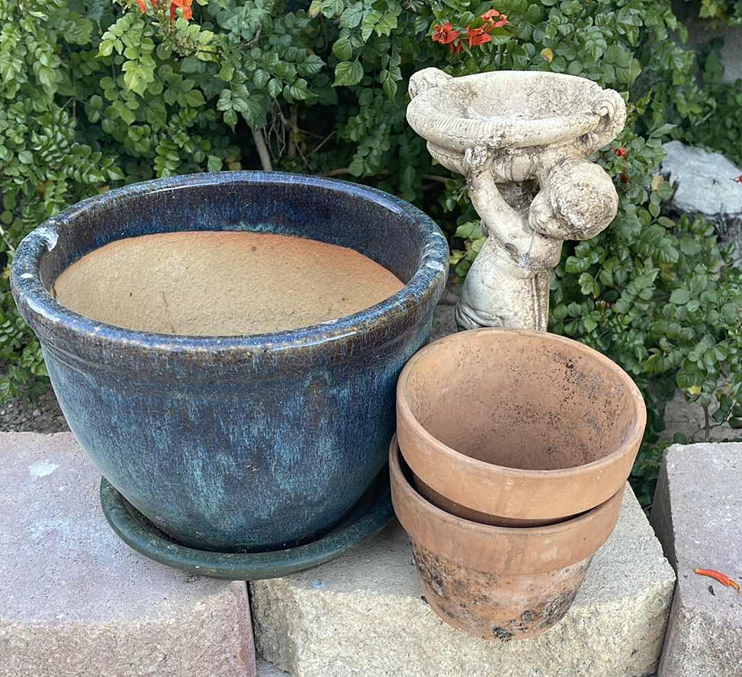 Photo 1 of DECORATIVE OUTDOOR PLANTERS