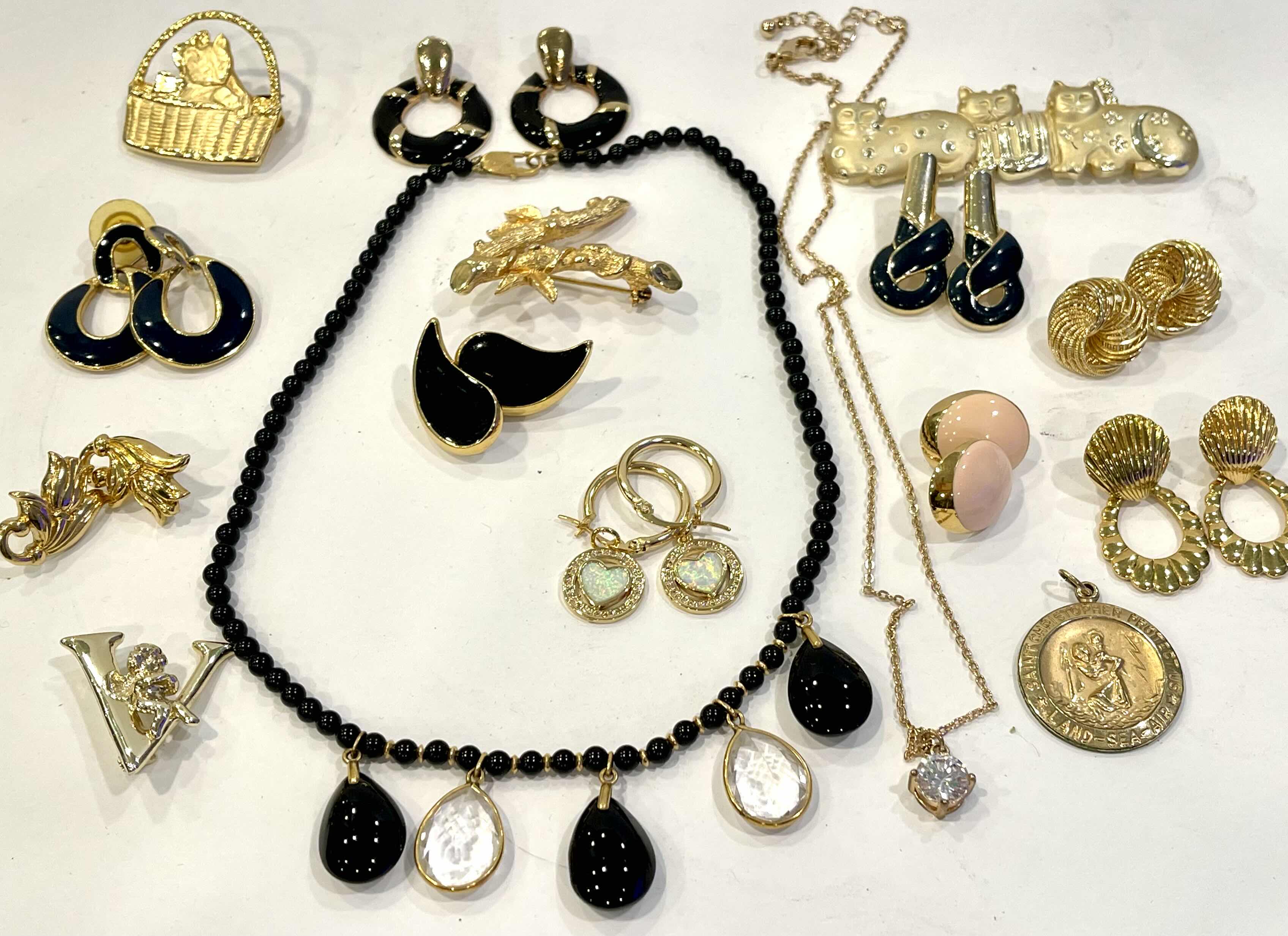 Photo 1 of GOLD TONE COSTUME JEWELRY