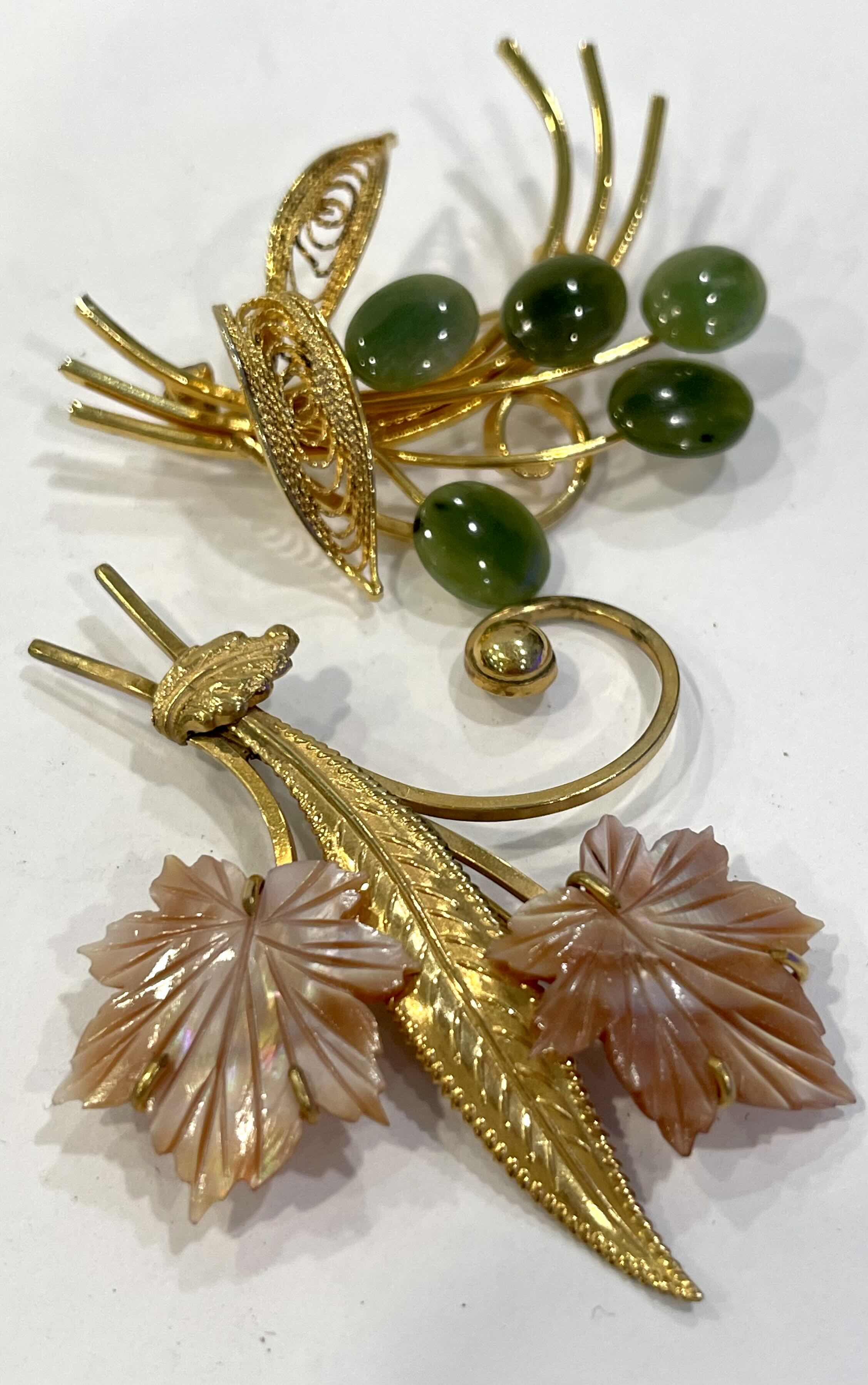 Photo 1 of ASIAN INSPIRED JEWELRY SOME JADE AND STERLING