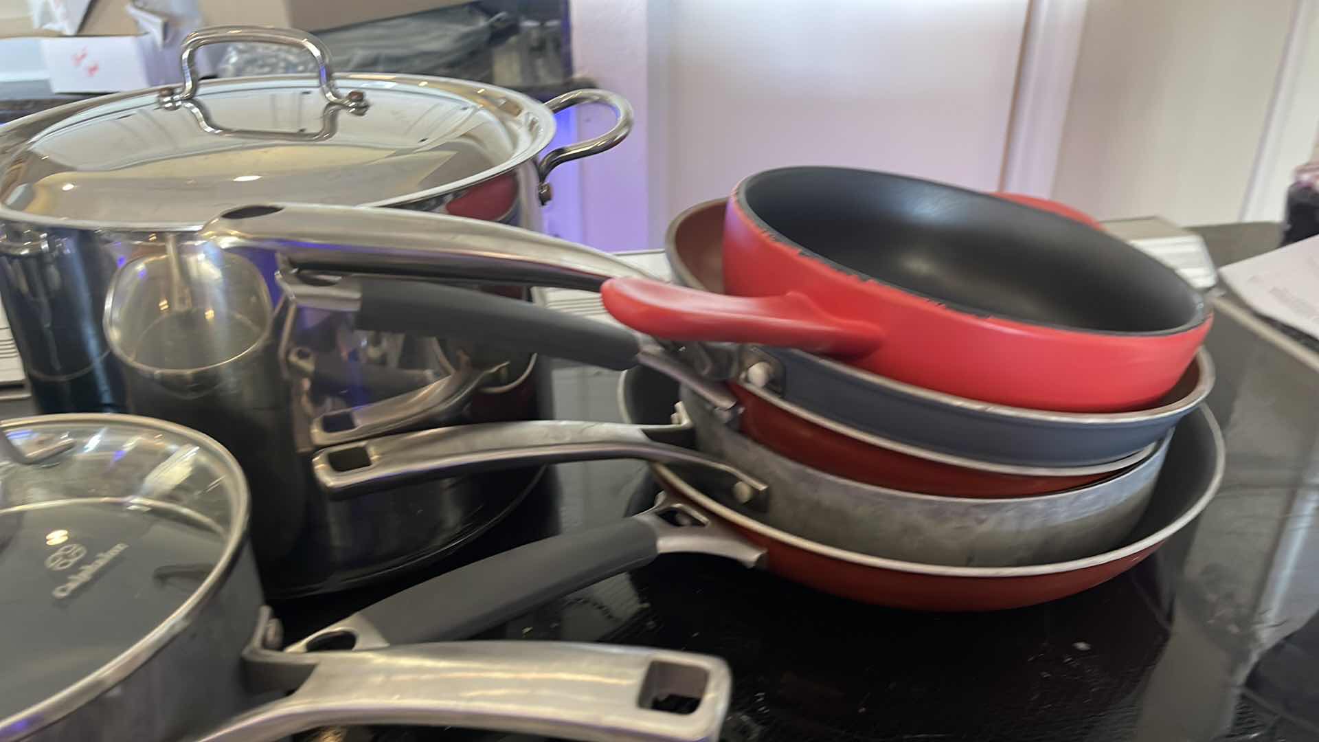 Photo 1 of COLLECTION OF POTS AND PANS