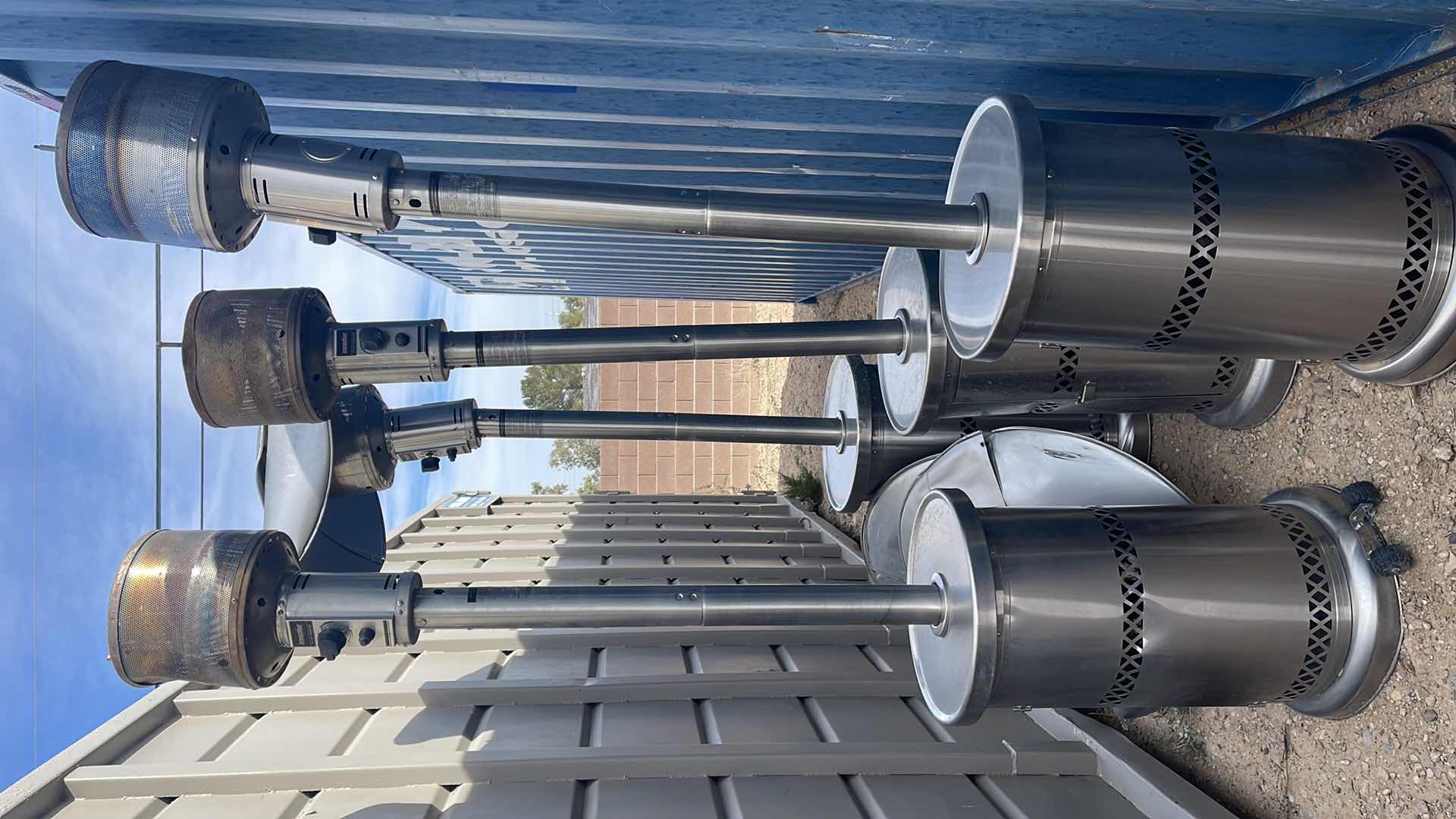 Photo 1 of HEAT MAX OUTDOOR PADIO HEATERS - AS IS NO PROPANE TANKS