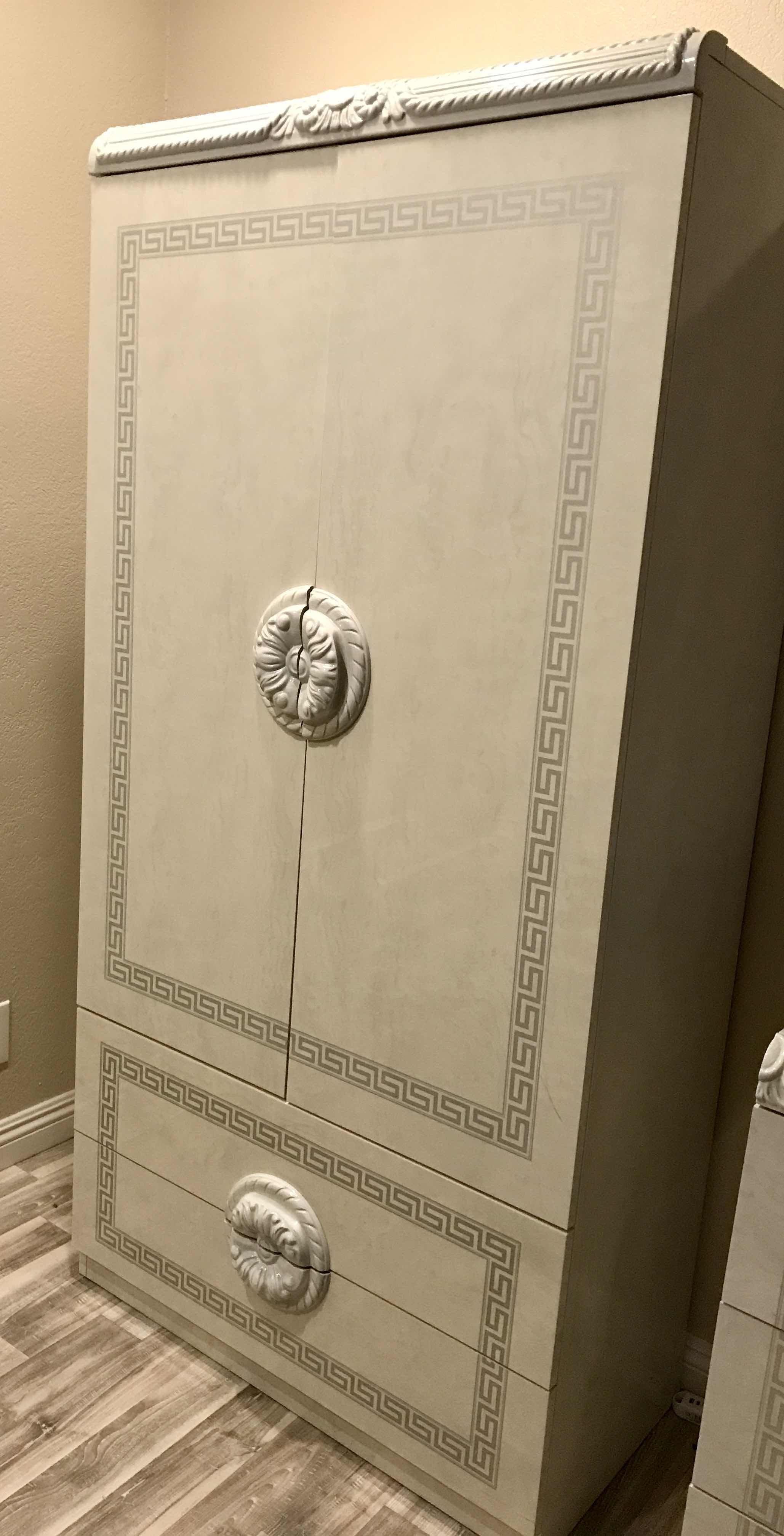 Photo 1 of ITALIAN ORNATE ARMOIRE 35.5x18x71 -MORE OF THIS COLLECTION IN AUCTION