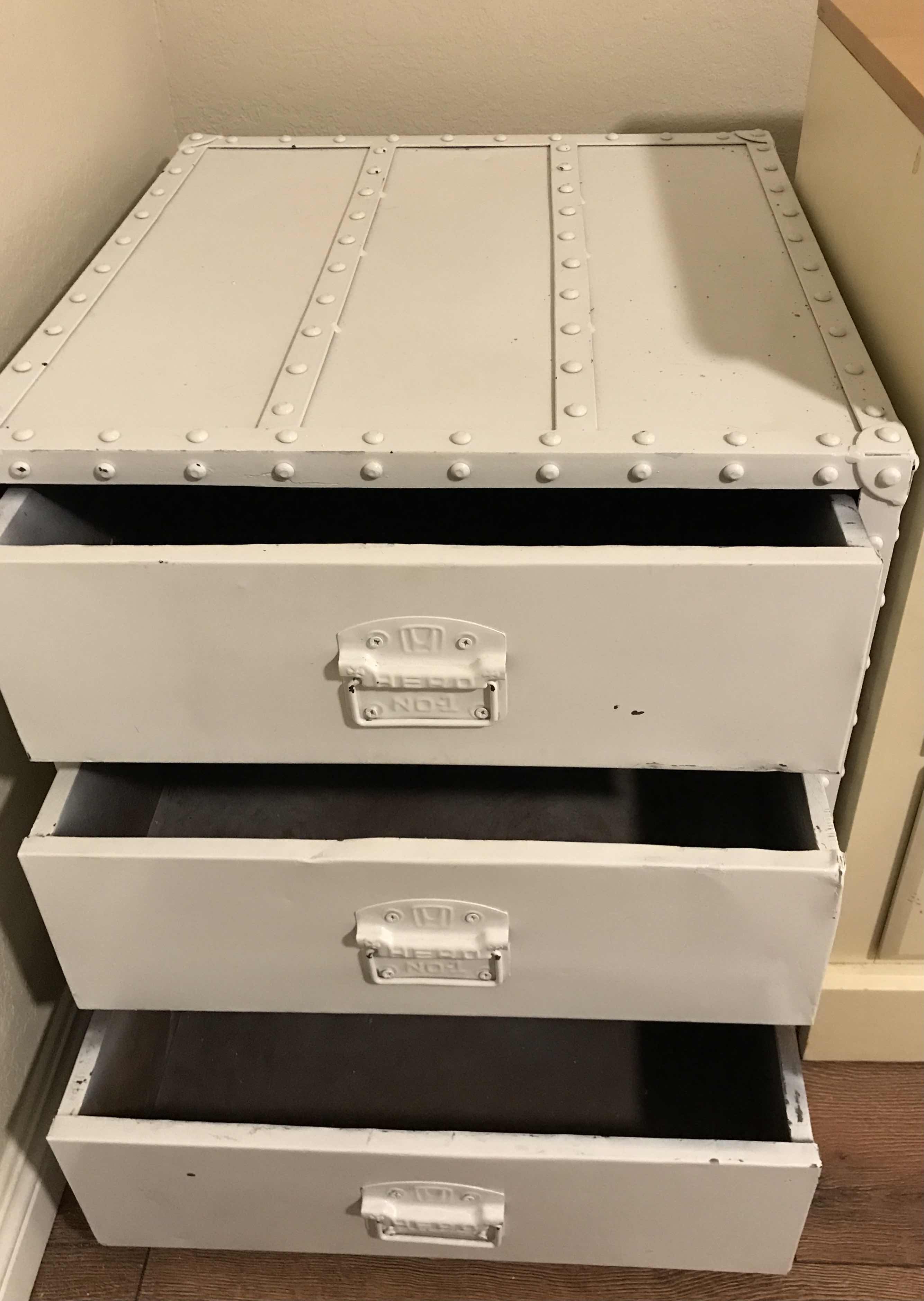 Photo 1 of INDUSTRIAL STYLE STORAGE CABINET- 22 X 22 X 24