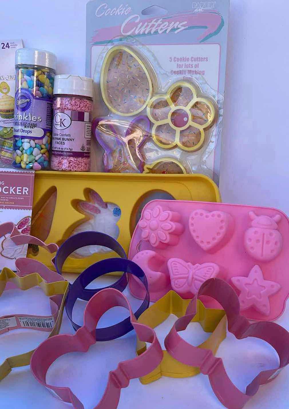 Photo 1 of NEW WILLIAM SONOMA, WILTON & CK EASTER COOKIE CUTTERS AND MORE BAKING SUPPLIES