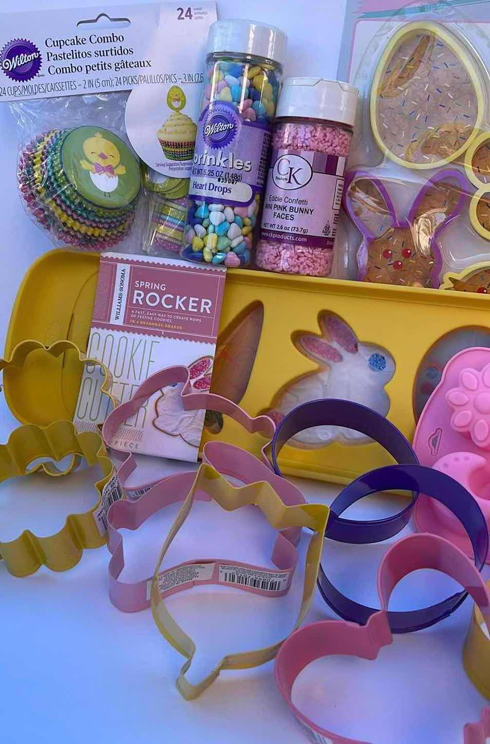 Photo 1 of NEW WILLIAM SONOMA, WILTON & CK EASTER COOKIE CUTTERS AND MORE BAKING SUPPLIES