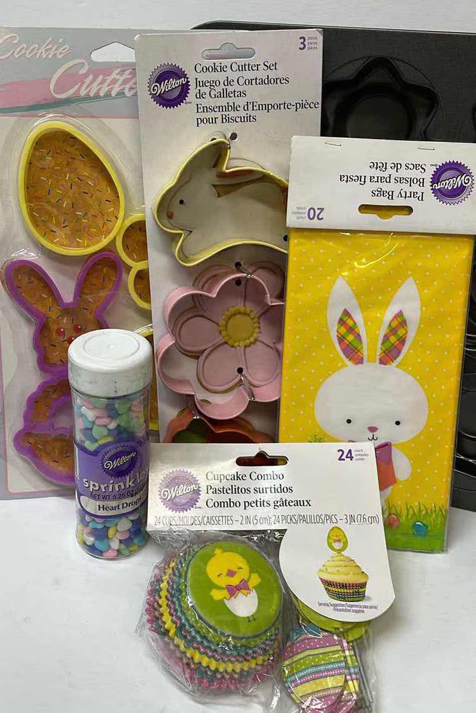 Photo 1 of NIB WILTON SPRING TIME MUFFIN PAN, COOKIE CUTTERS AND MORE- $37.00