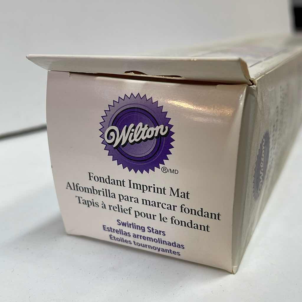 Photo 1 of NEW WILTON FODANT IMPRINT MAT “ SWIRLING STARS” 20”x20”  RETAIL PRICE $36.00