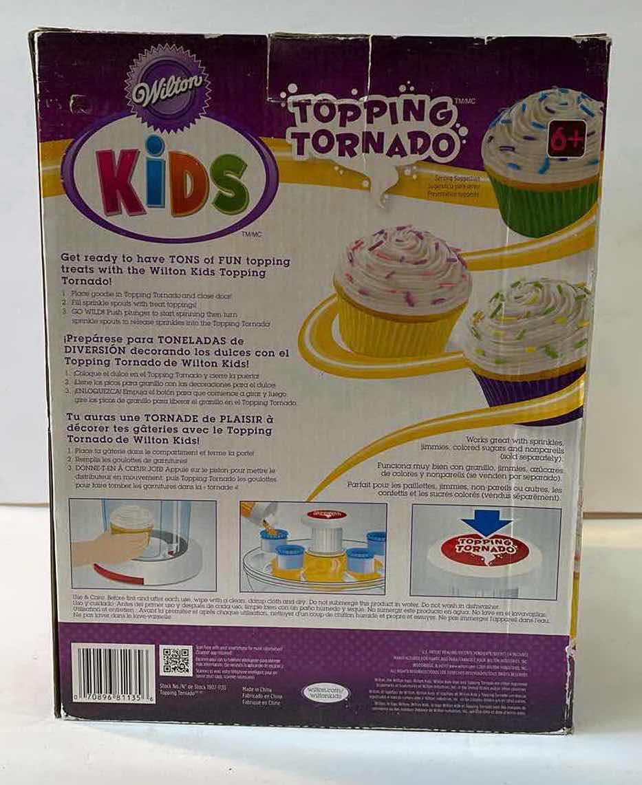 Photo 1 of NEW WILTON KIDS TOPPING TORNADO MACHINE- RETAIL PRICE $38.99