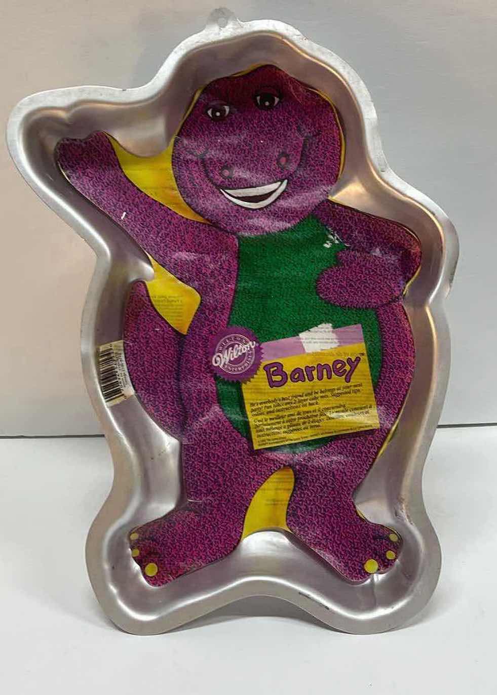 Photo 1 of VINTAGE WILTON “1993 BARNEY” CAKE PAN - RETAIL PRICE $23.00