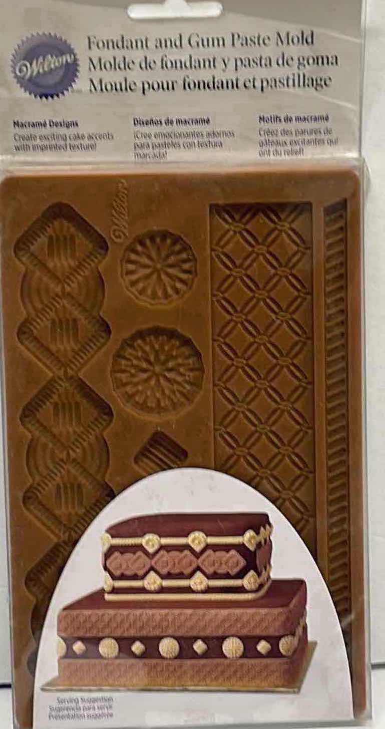 Photo 1 of NEW WILTON FONDANT & GUM MOLDS - TOTAL RETAIL PRICE $ 24.00