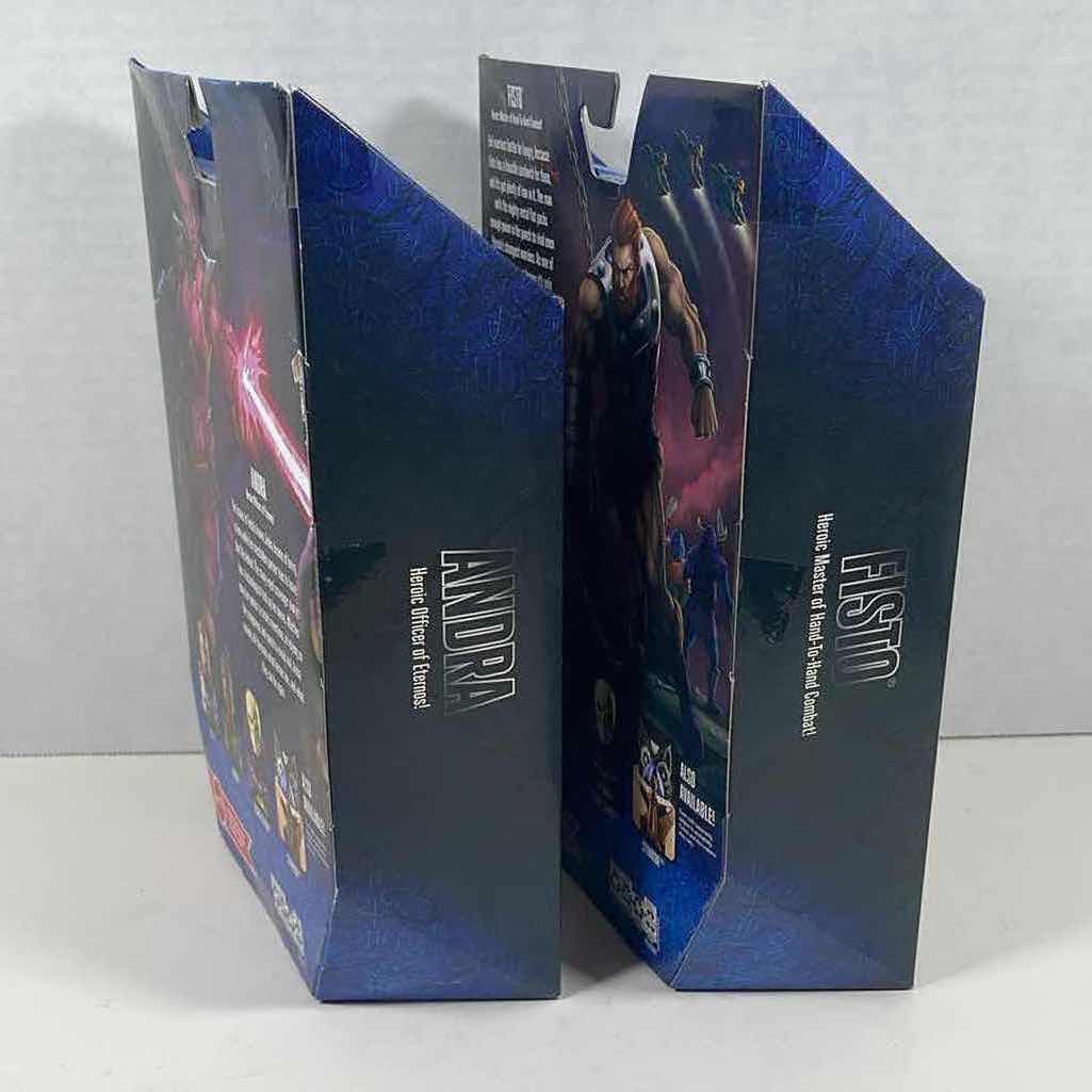 Photo 1 of NIB MATTEL MASTERS OF THE UNIVERSE REVELATION ANDRA & FISTO ACTION FIGURES & ACCESSORIES 2-PACK 